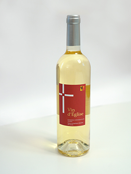 Weinflasche «Vin d'Église»