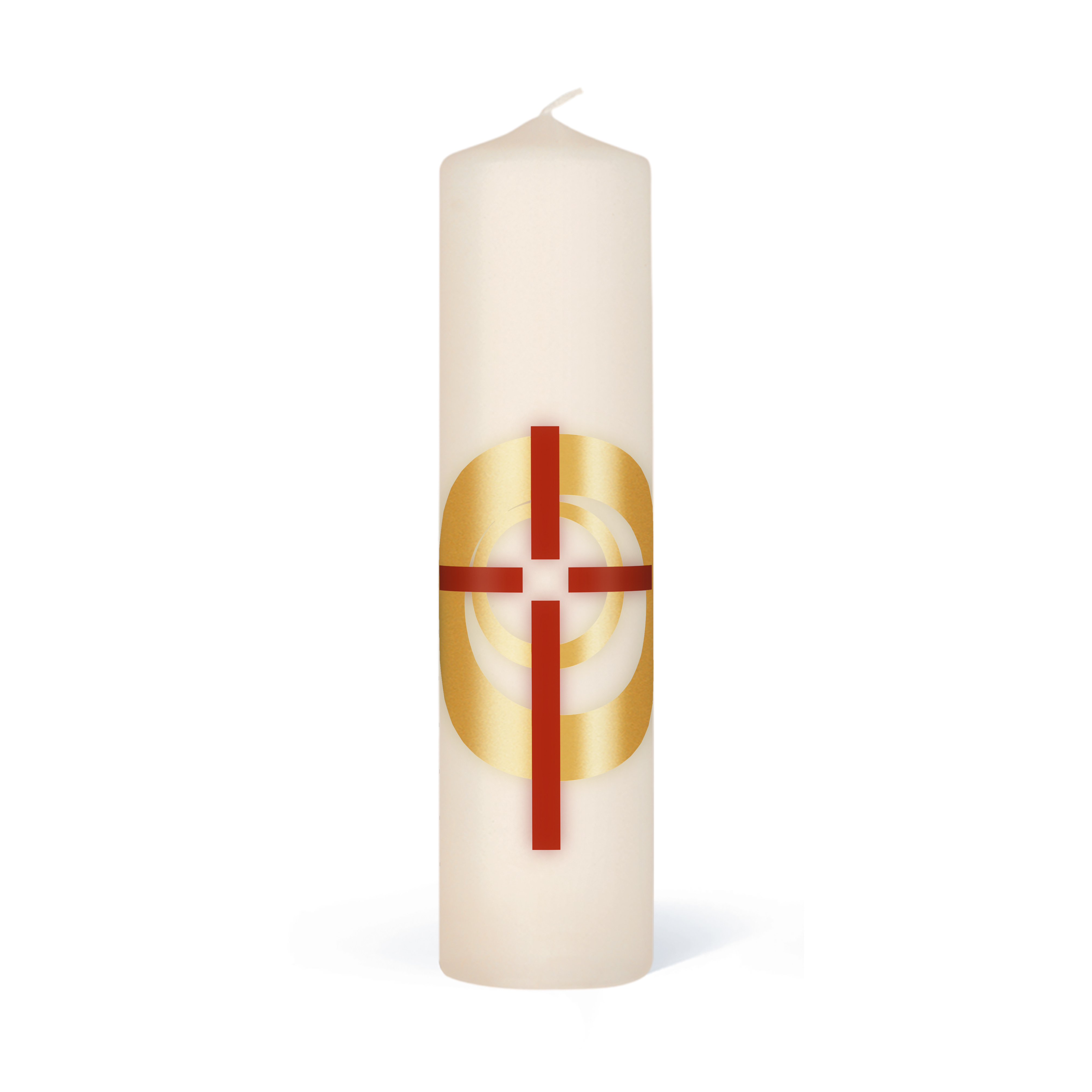 Eks Heimosterkerze 180x50mm Gold