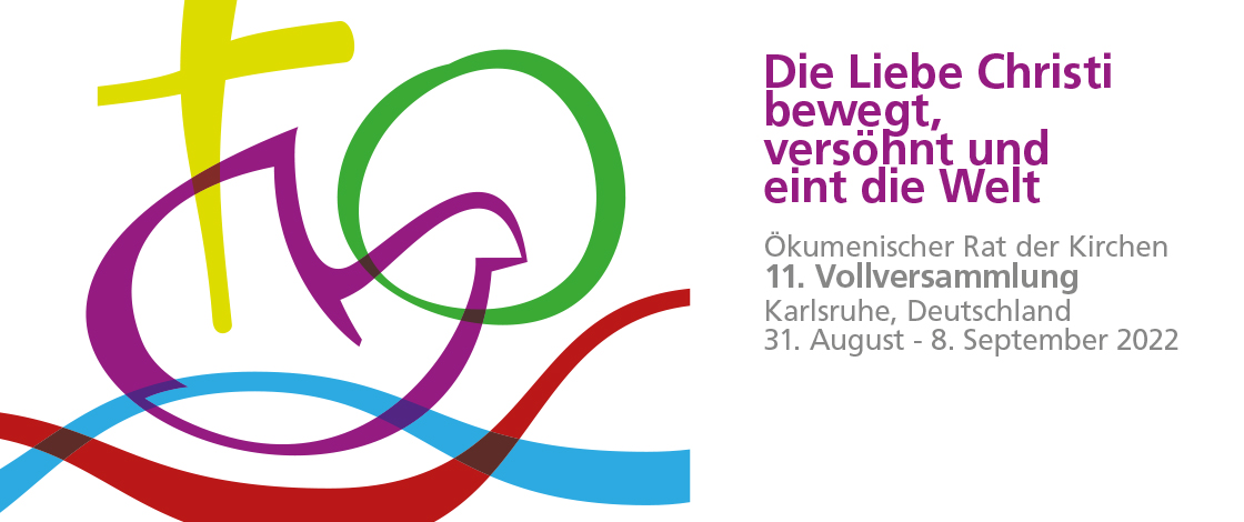 Logo und Motto der Vollversammlung in Karlsruhe