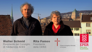Rita Famos und Walter Schmid