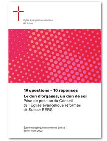 Page de couverture 10 questions réponses don d'organes