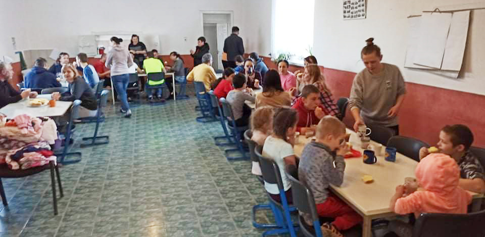 Geflüchtete haben im Südwesten der Ukraine bei der Reformierten Kirche in Transkarpatien Schutz gefunden