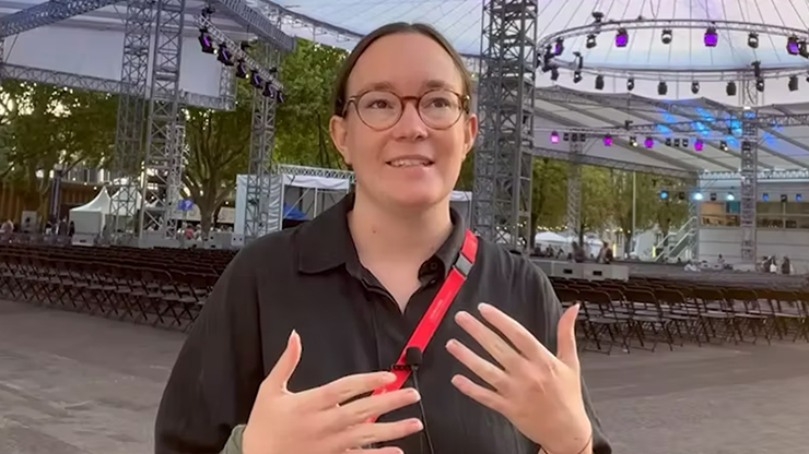 Emma Van Dorp, Delegierte der EKS